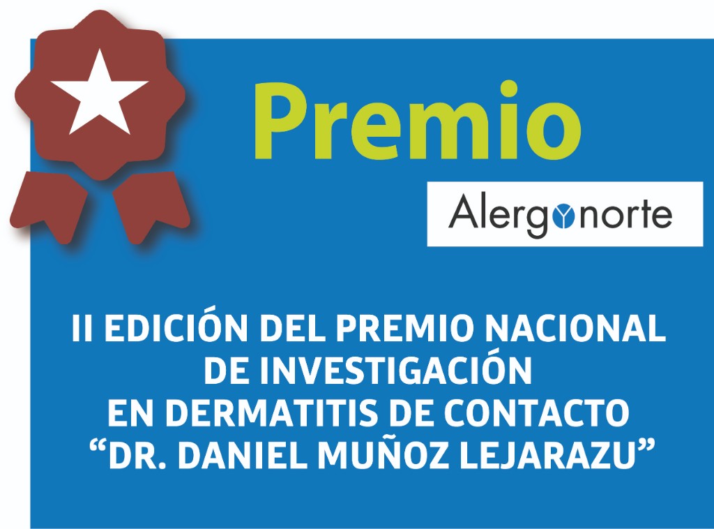 II EDICIÓN DEL PREMIO NACIONAL DE INVESTIGACIÓN EN DERMATITIS DE CONTACTO “DR. DANIEL MUÑOZ LEJARAZU”